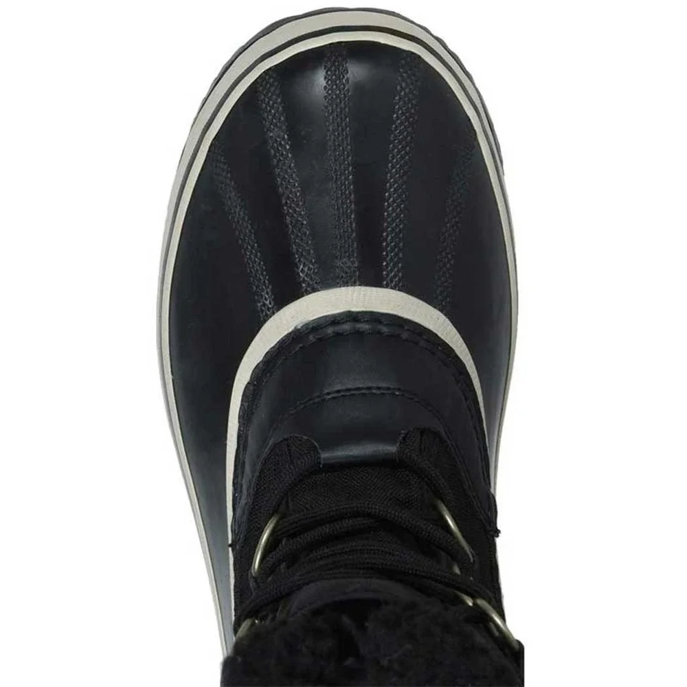 Sorel NIB 1964 Pac Nylon Waterproof Snow‎ Boots Black, Ancient Fossil Men Sz 10